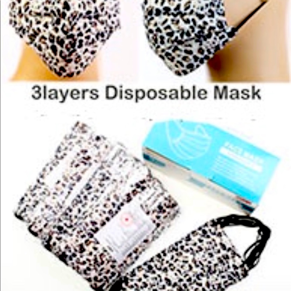 10 cheetah/leopard masks.